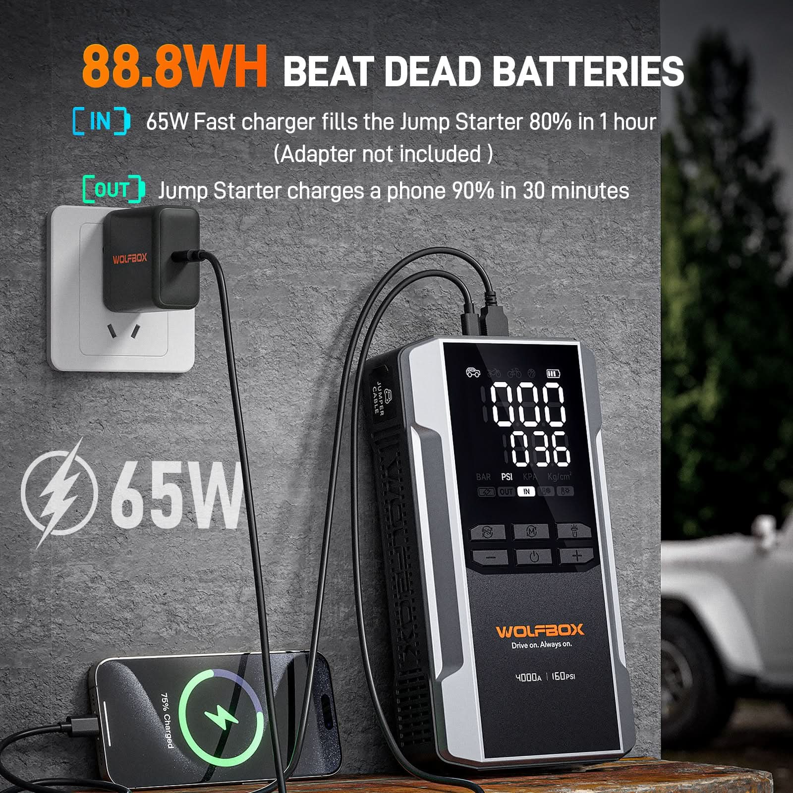 4-in-1_jump_starter_with_air_compressor_featuring_65w_pd_fast_charging