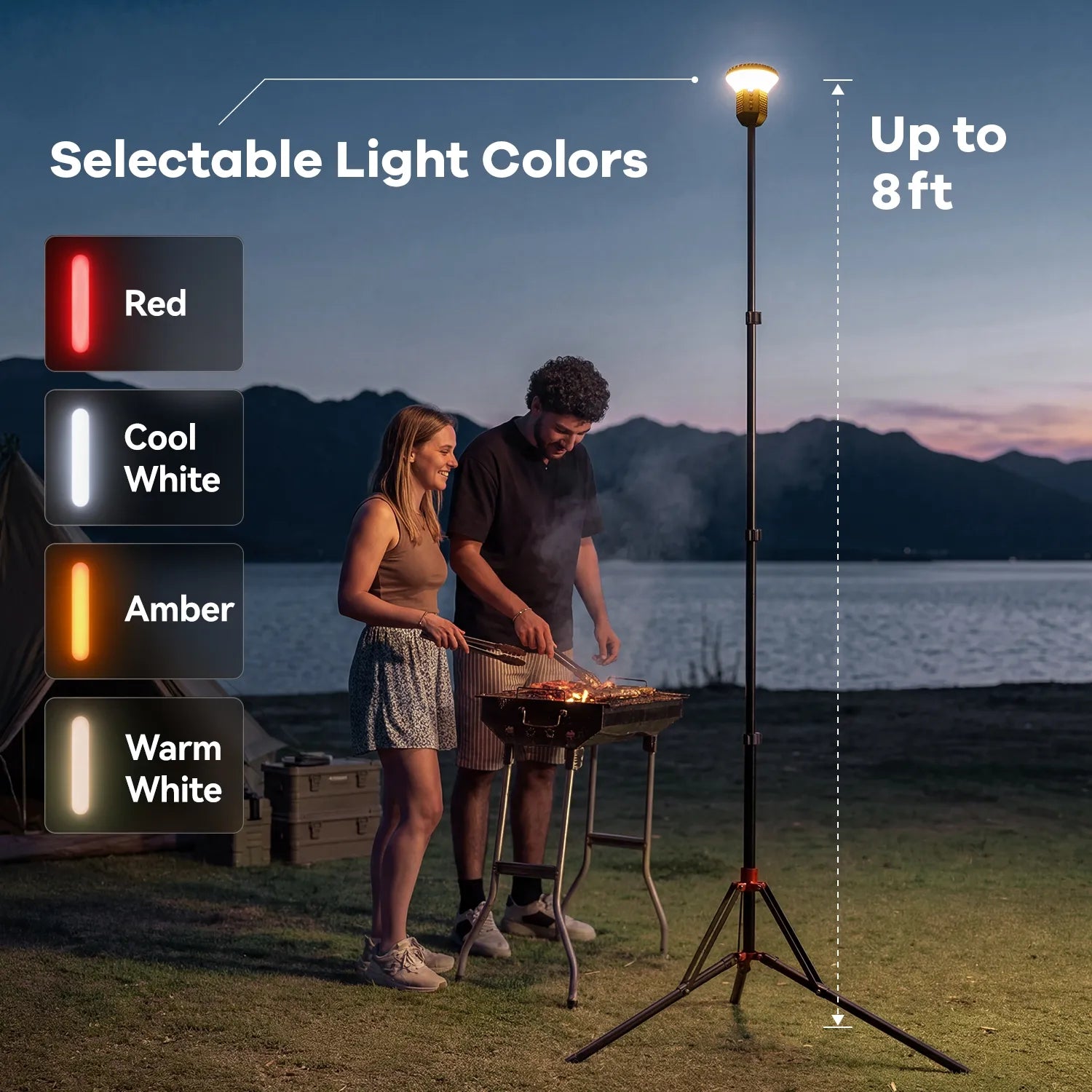Preorder: WOLFBOX TL2000 Telescopic Camping Light