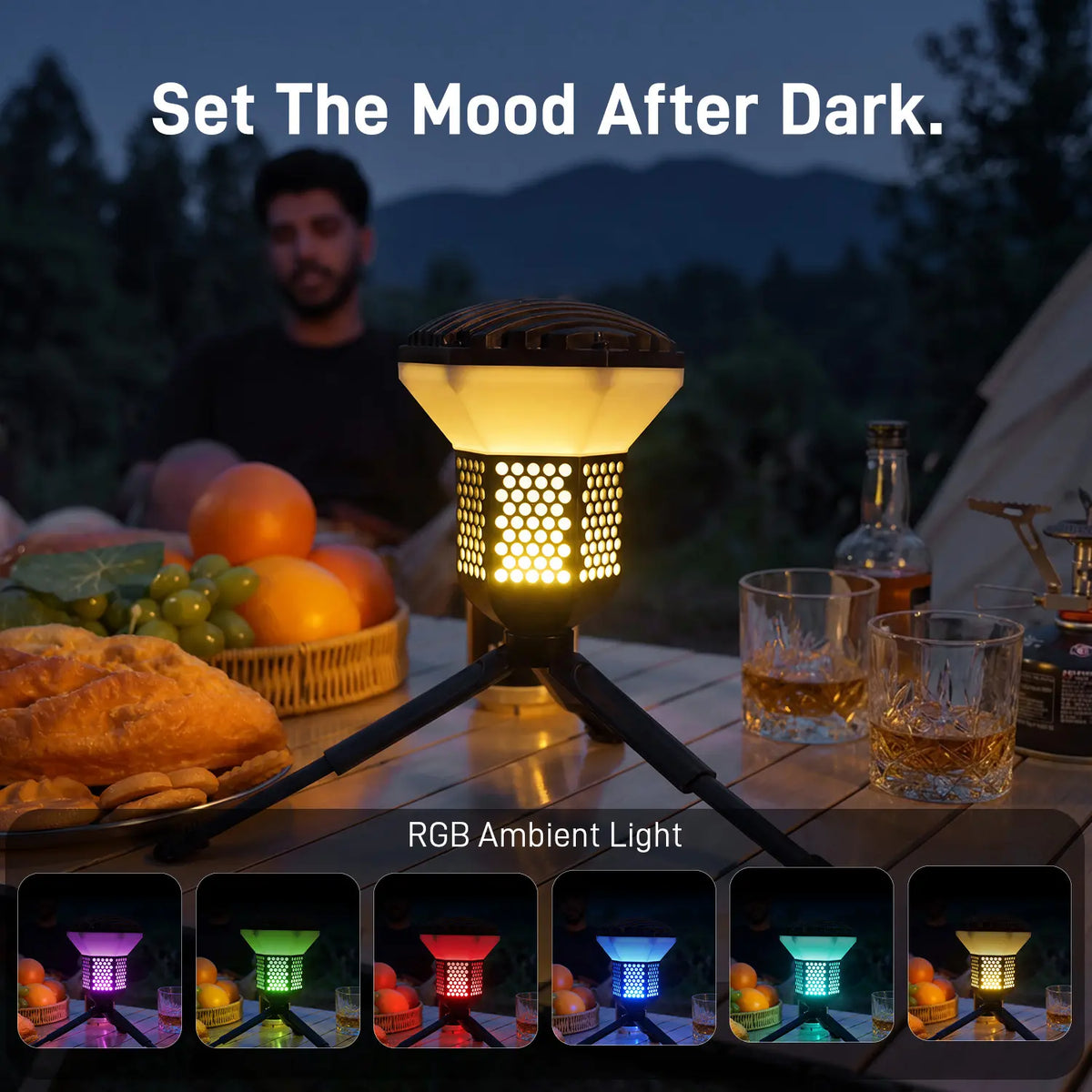 WOLFBOX TL2000 Telescopic Camping Light