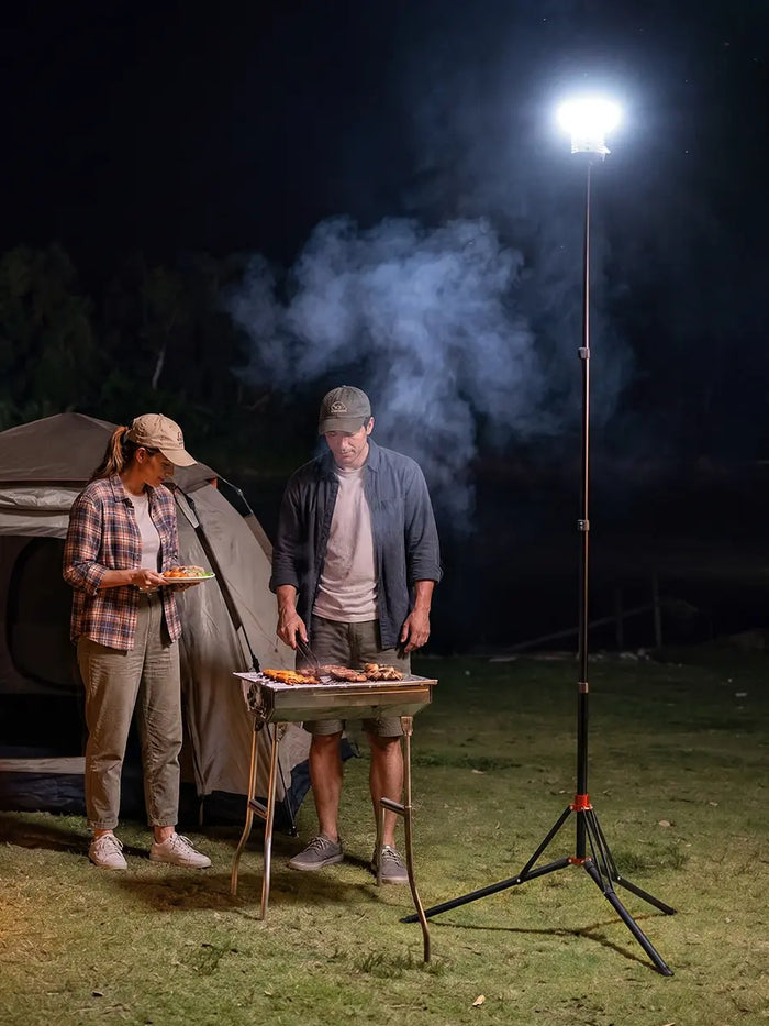 Camping light alternate outdoor scene